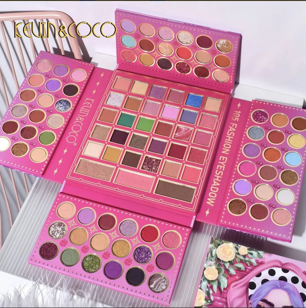 Précommande- Palette Maquillage 105 Couleurs – Kevin & Coco