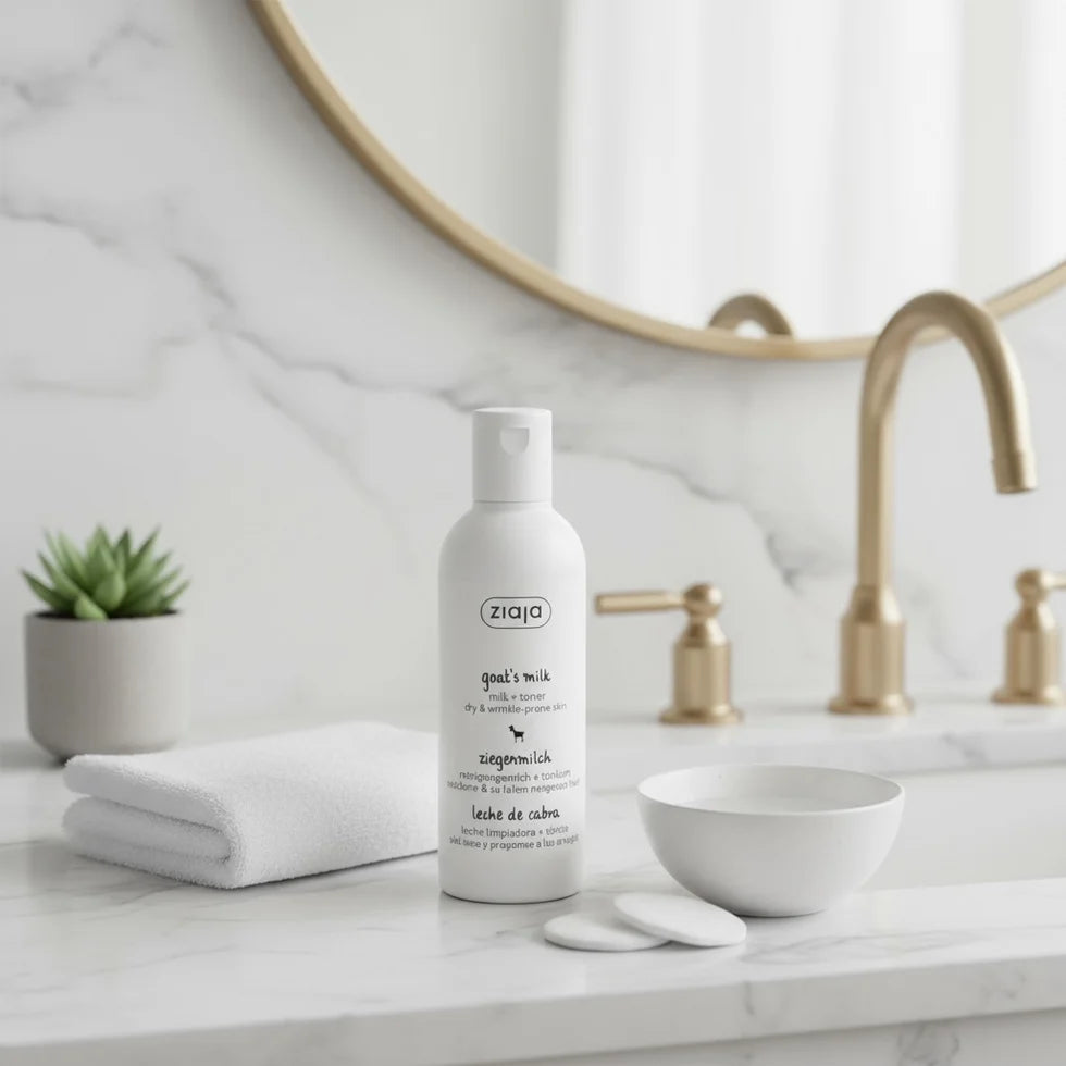 Précommande Lotion Démaquillante et Hydratante au Lait de Chèvre 200ml - Ziaja