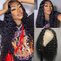 Perruque closure HD lace 5x5 bouclée profonde (Deep Curly), en cheveux humains premium.