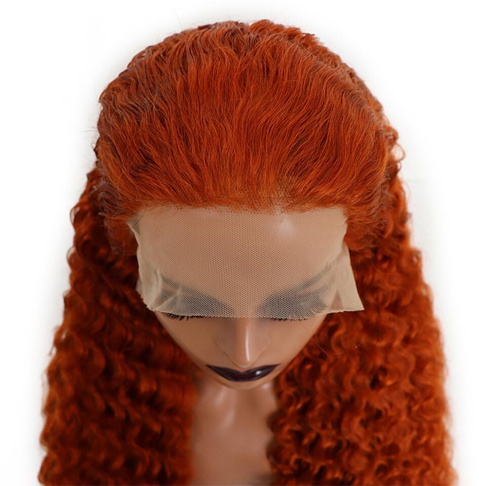 Perruque lace front 13x4 Body Wave Ginger 350 – cheveux humains premium