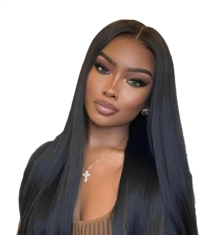 Alice | Perruque en cheveux humains coupe long bob avec lace front 4x4.