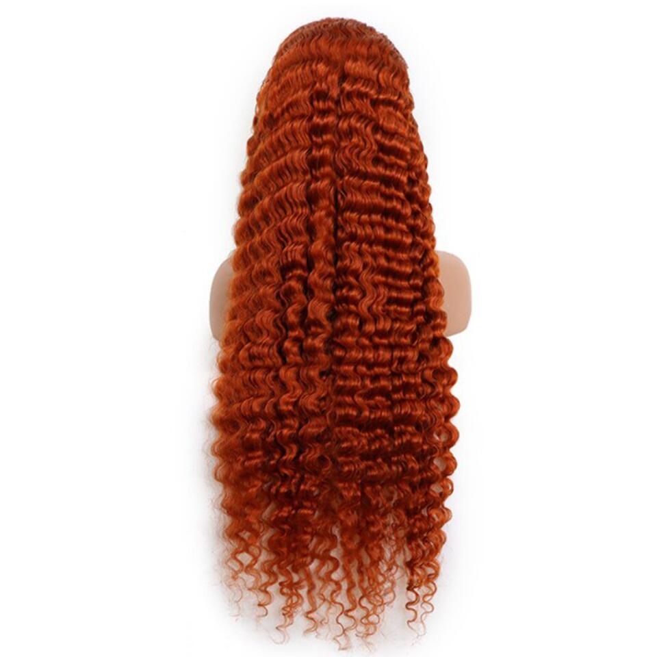 Perruque lace front 13x4 Body Wave Ginger 350 – cheveux humains premium