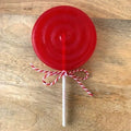 Sucette ronde savon 35 g Pomme d'amour (non comestible)