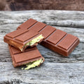 Tablette savon CHOCOLAT-PISTACHE beurre coco karité 65g