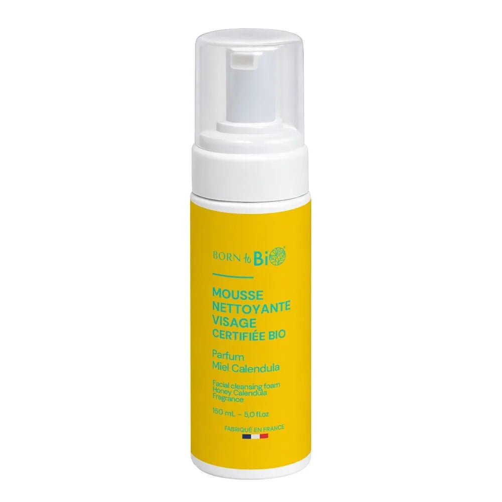 Mousses Nettoyantes Visage Certifiées Bio -Éclat Quotidien