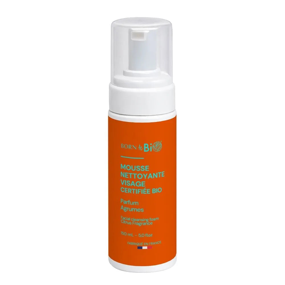 Mousses Nettoyantes Visage Certifiées Bio -Éclat Quotidien