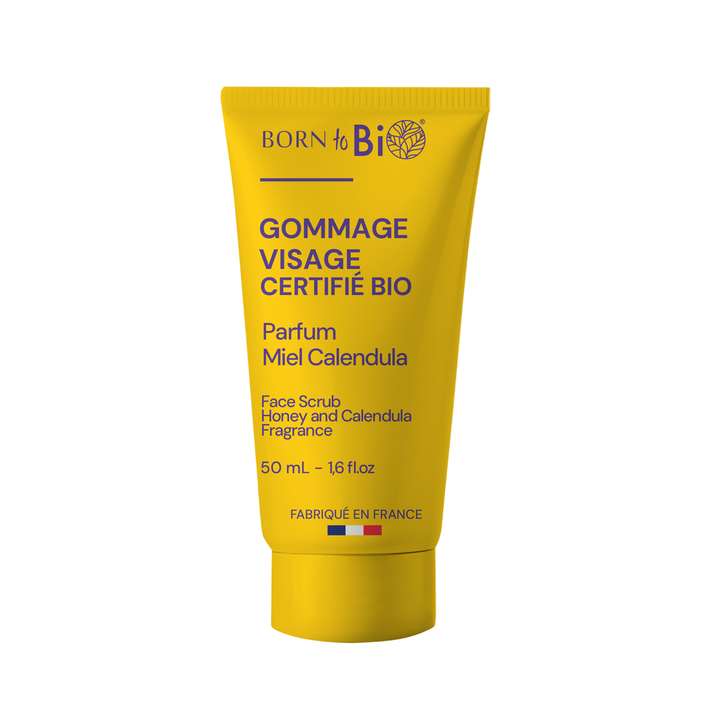 Gommage Visage Miel Calendula - Certifié Bio