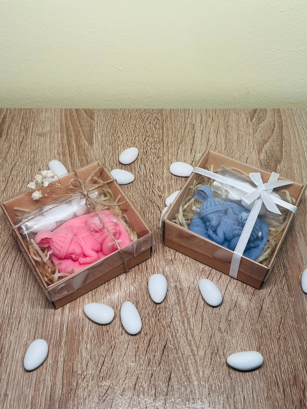 Bougie coffret bébé