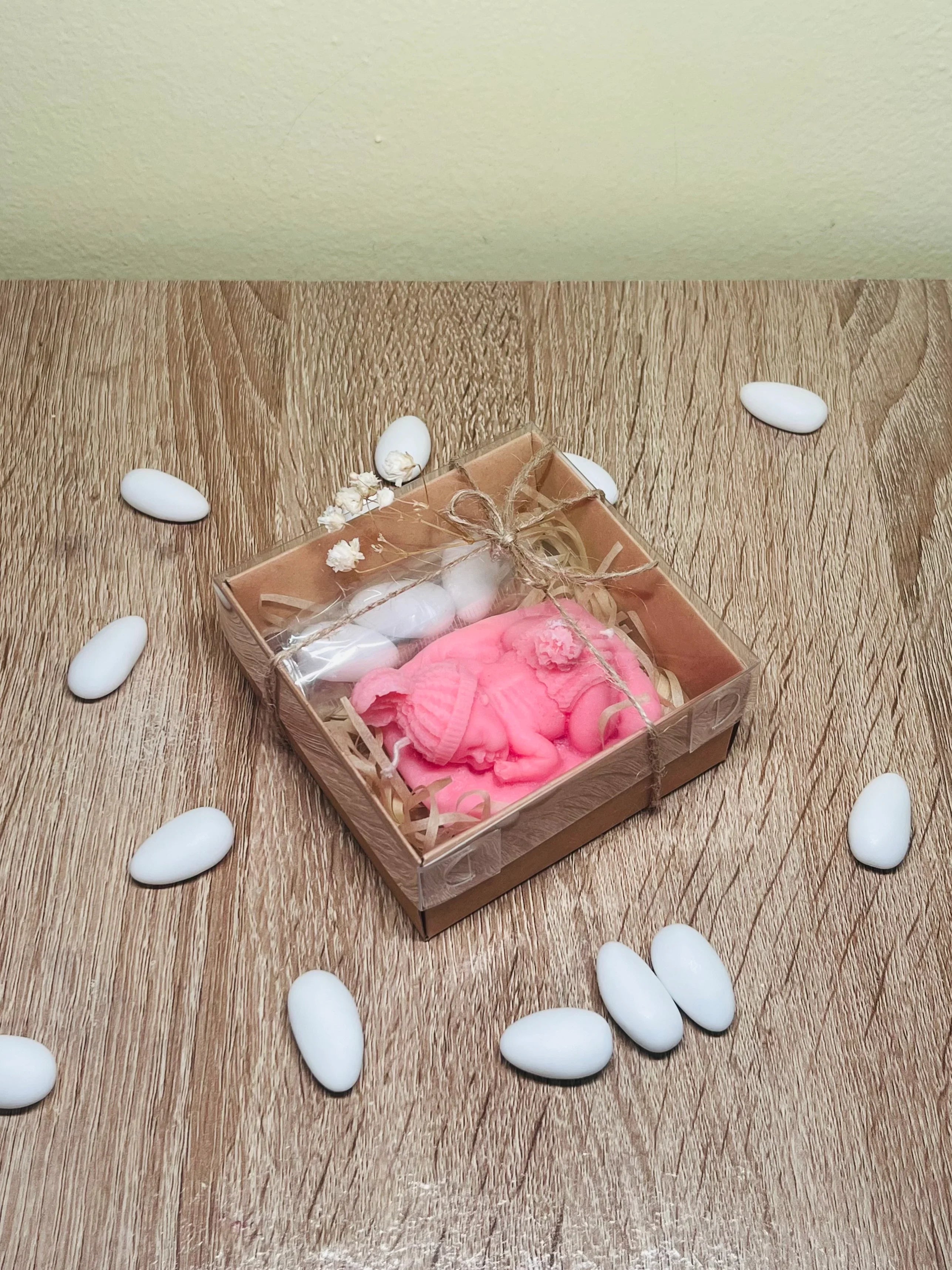 Bougie coffret bébé