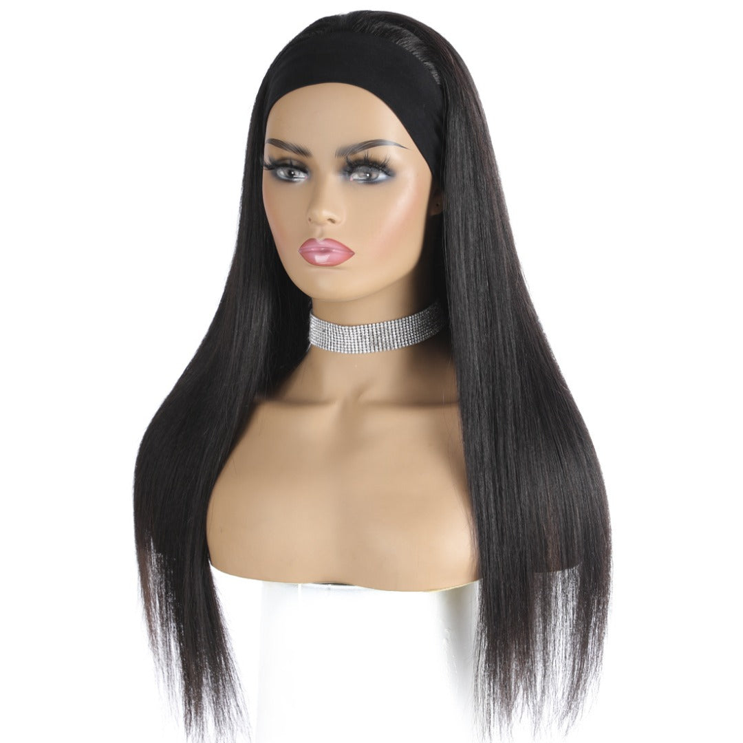 Perruque cheveux humains Beumax Hair – longue lisse naturelle