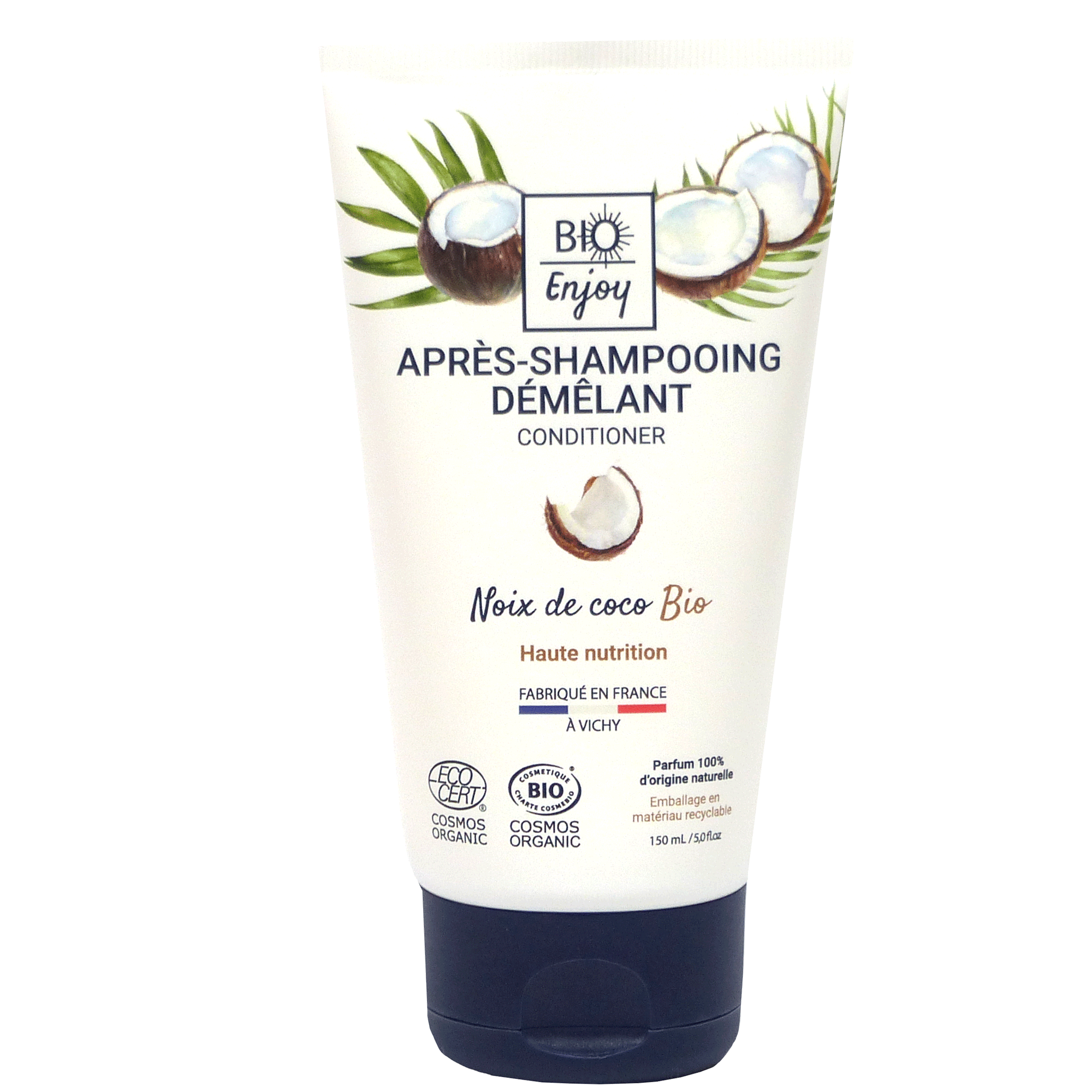 Après-shampooing Noix de coco Bio Cosmos Organic  - BIO Enjoy 150mL