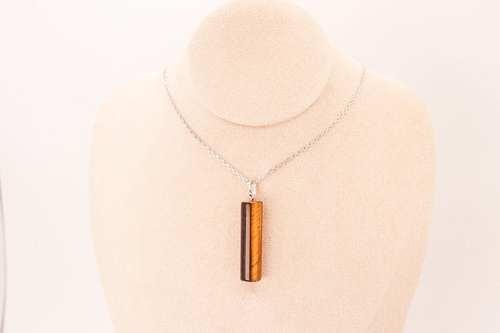 Pendentif | Pilier en Oeil de tigre