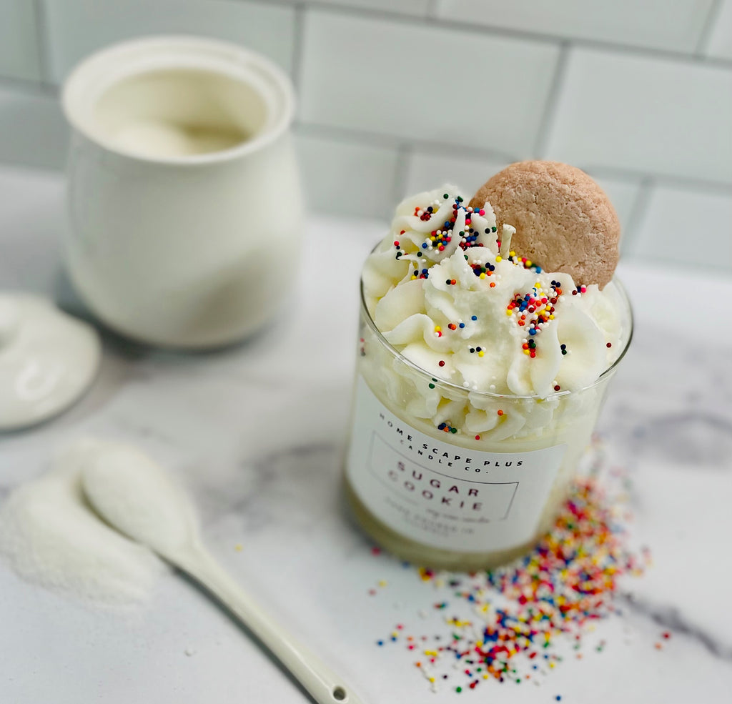 Bougie en cire de soja “Sugar Cookie” – 11 oz ou 18 oz