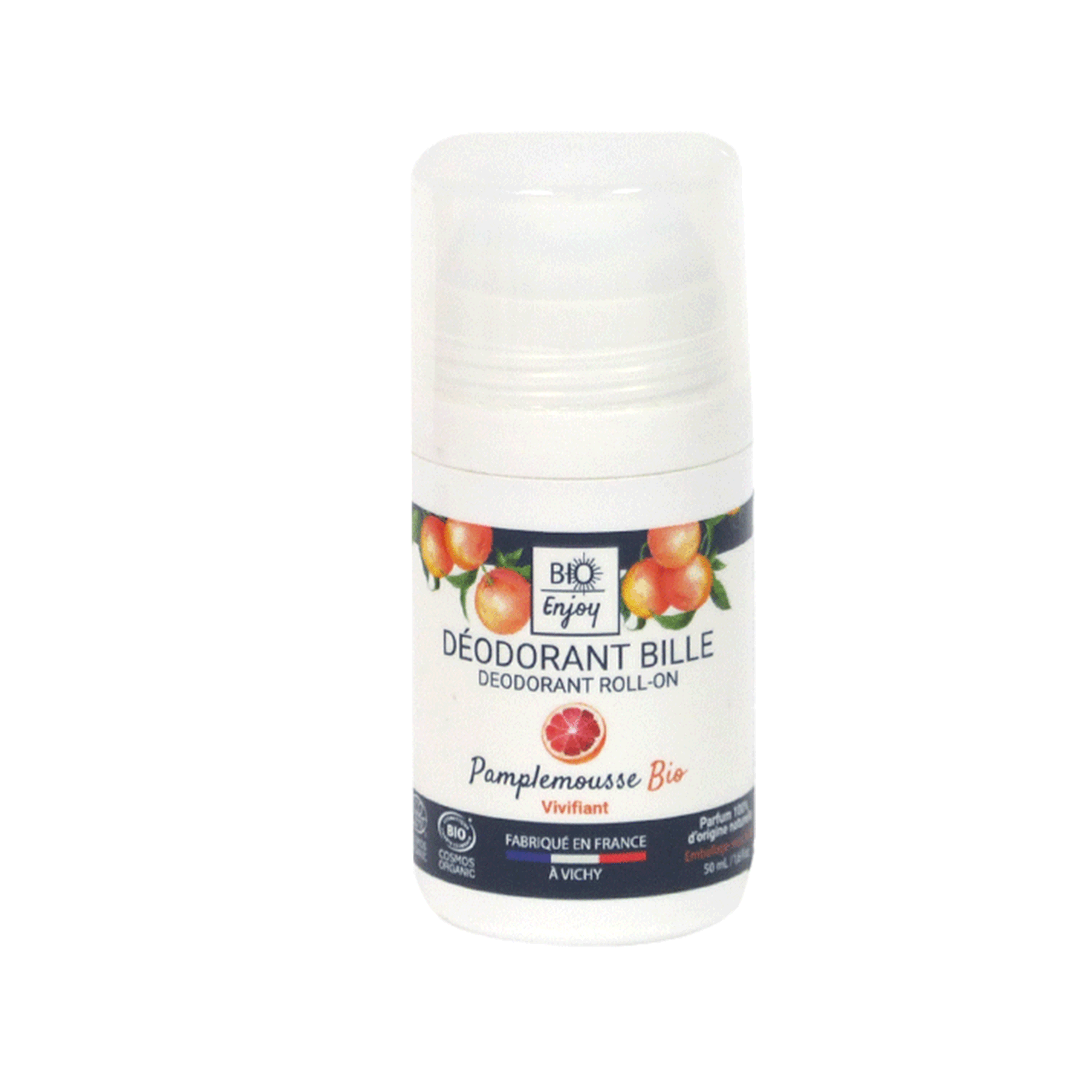 Déodorant bille Pamplemousse Bio Cosmos Organic  - BIO Enjoy 50mL
