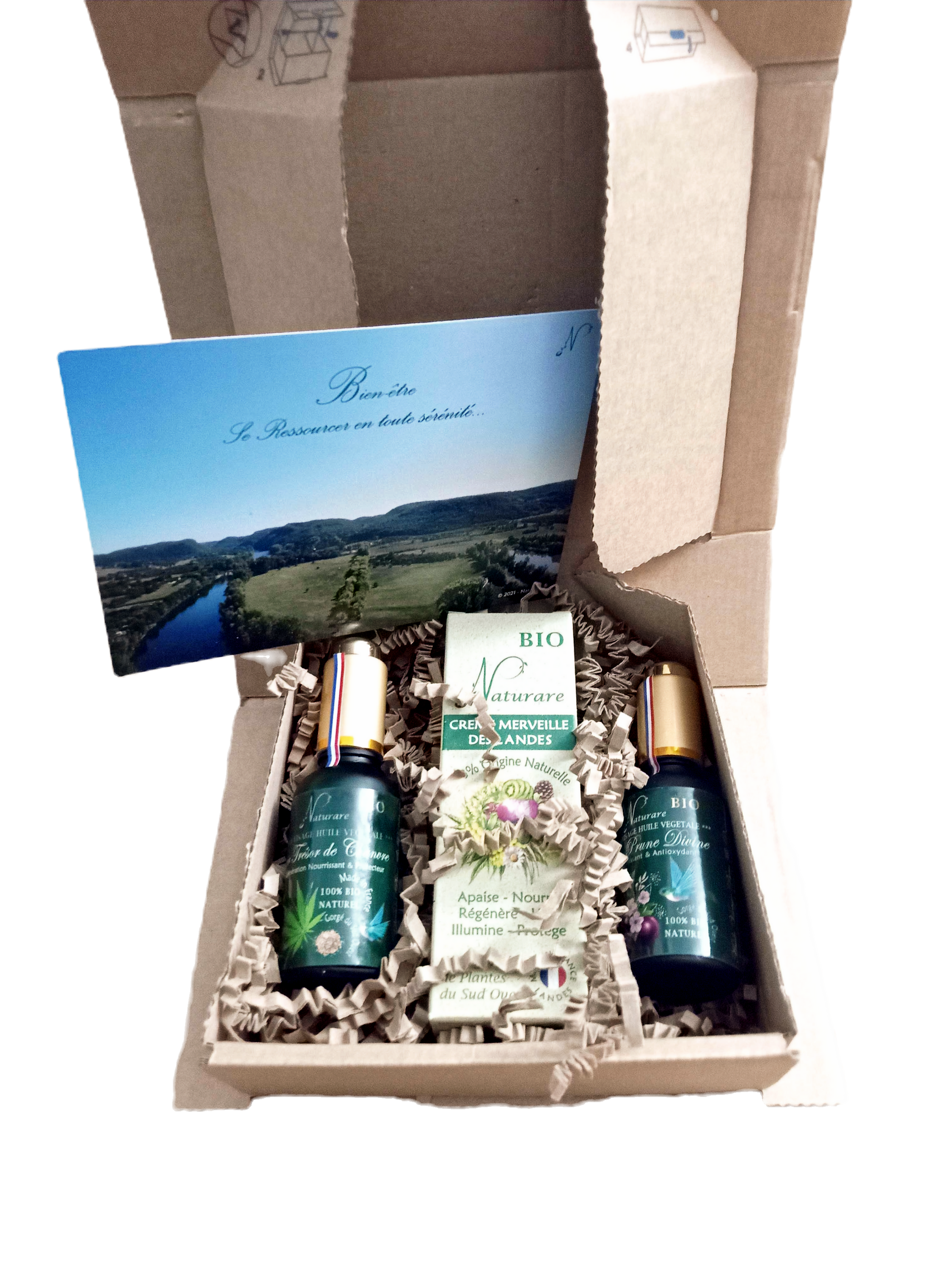 COFFRET DOUCEUR DU SUD - Soin des Peaux Sensibles
