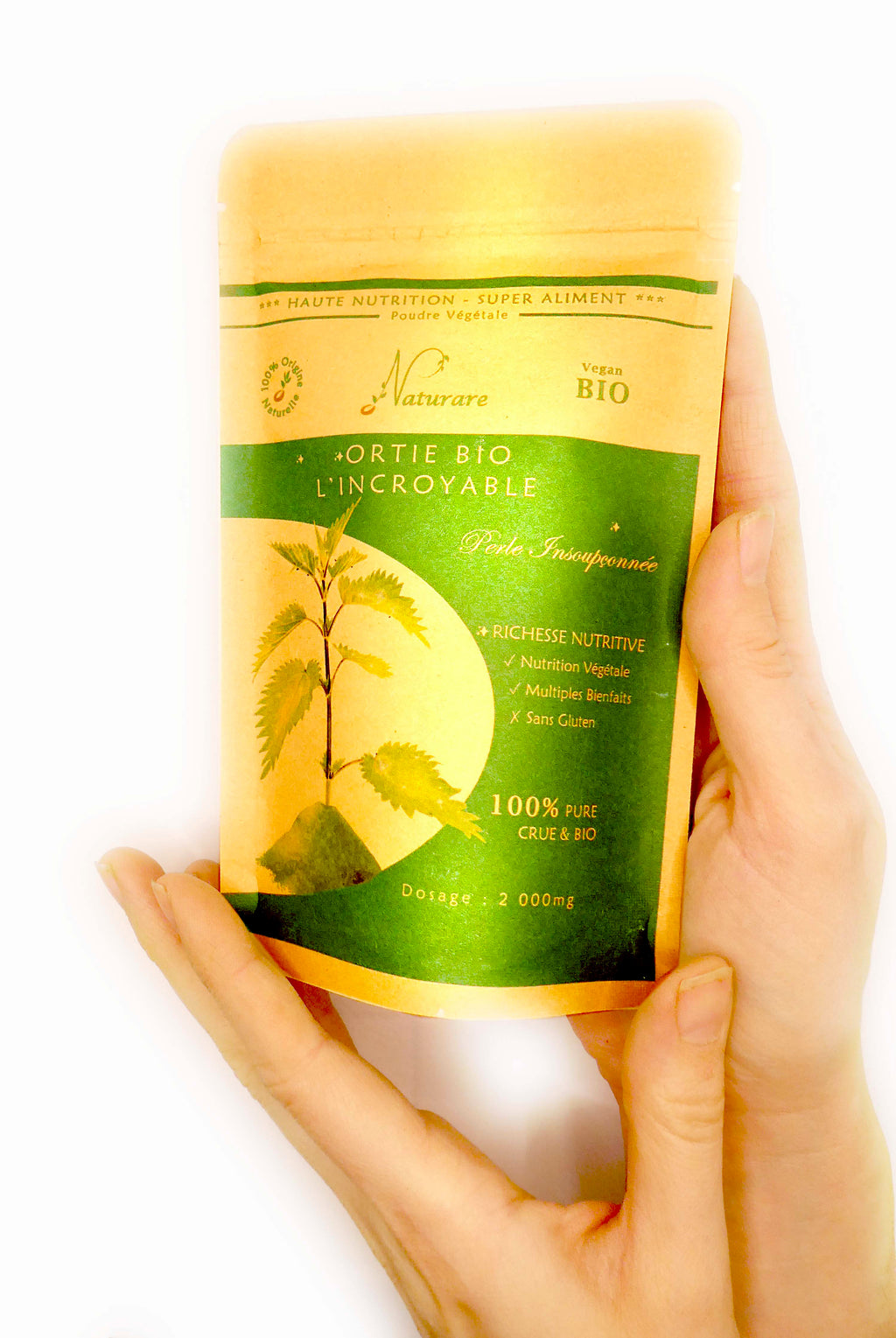 PRO - L'INCROYABLE ORTIE BIO 2000mg - Complément Alimentaire