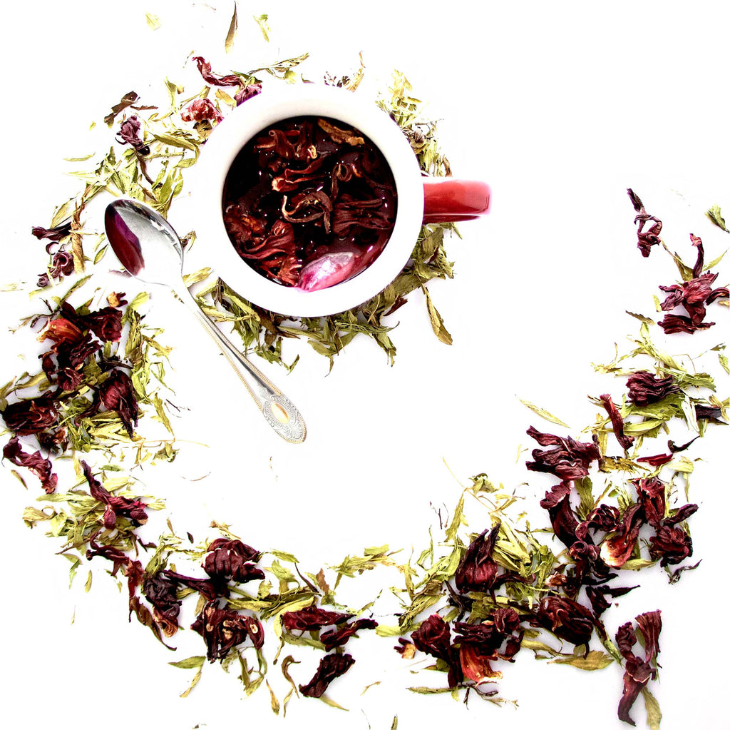 PERLE CELESTE - Fleurs d'Hibiscus - Infusion de plantes en vr