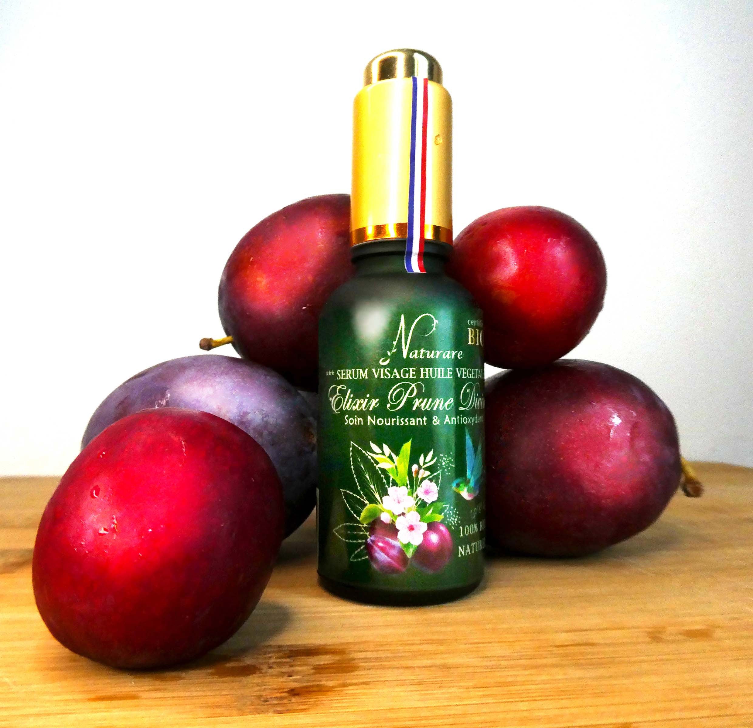 ELIXIR PRUNE DIVINE BIO - Sérum Huile Végétale, Complément Alimentaire