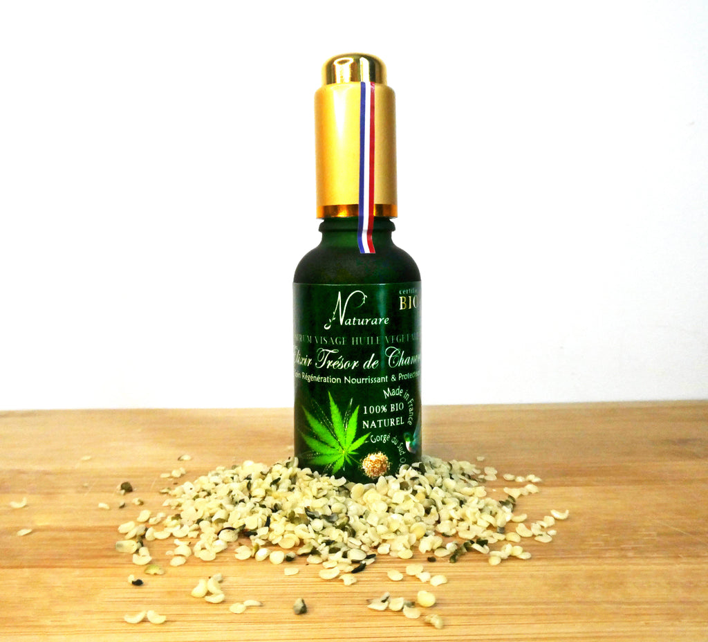 DROP - ELIXIR TRESOR DE CHANVRE BIO -  Huile Végétale, Compléments Alimentaire