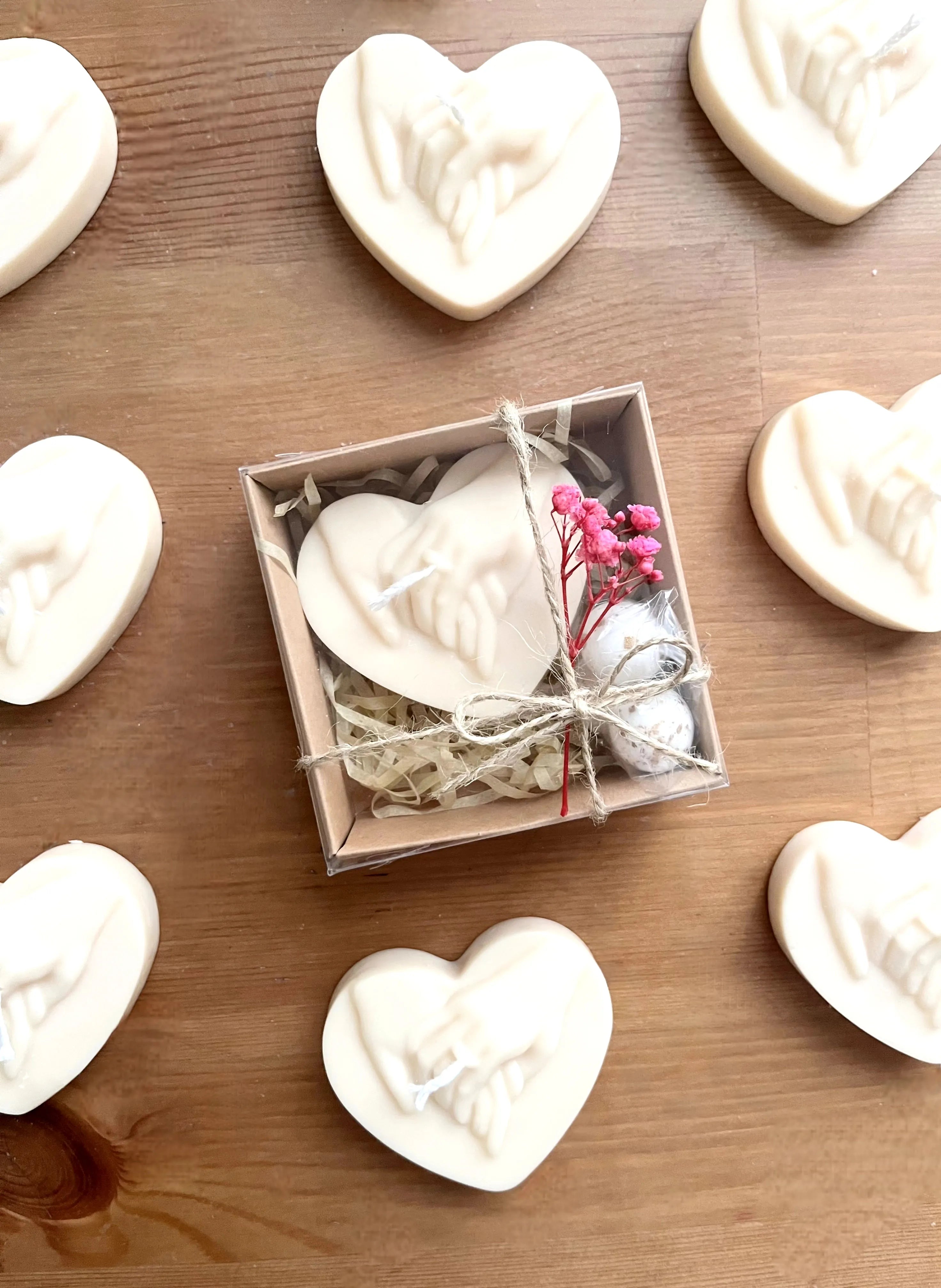 Boîte à cadeaux en forme de cœur