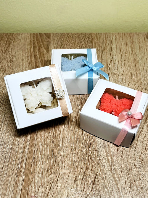 Boîte cadeau – Bougie papillon