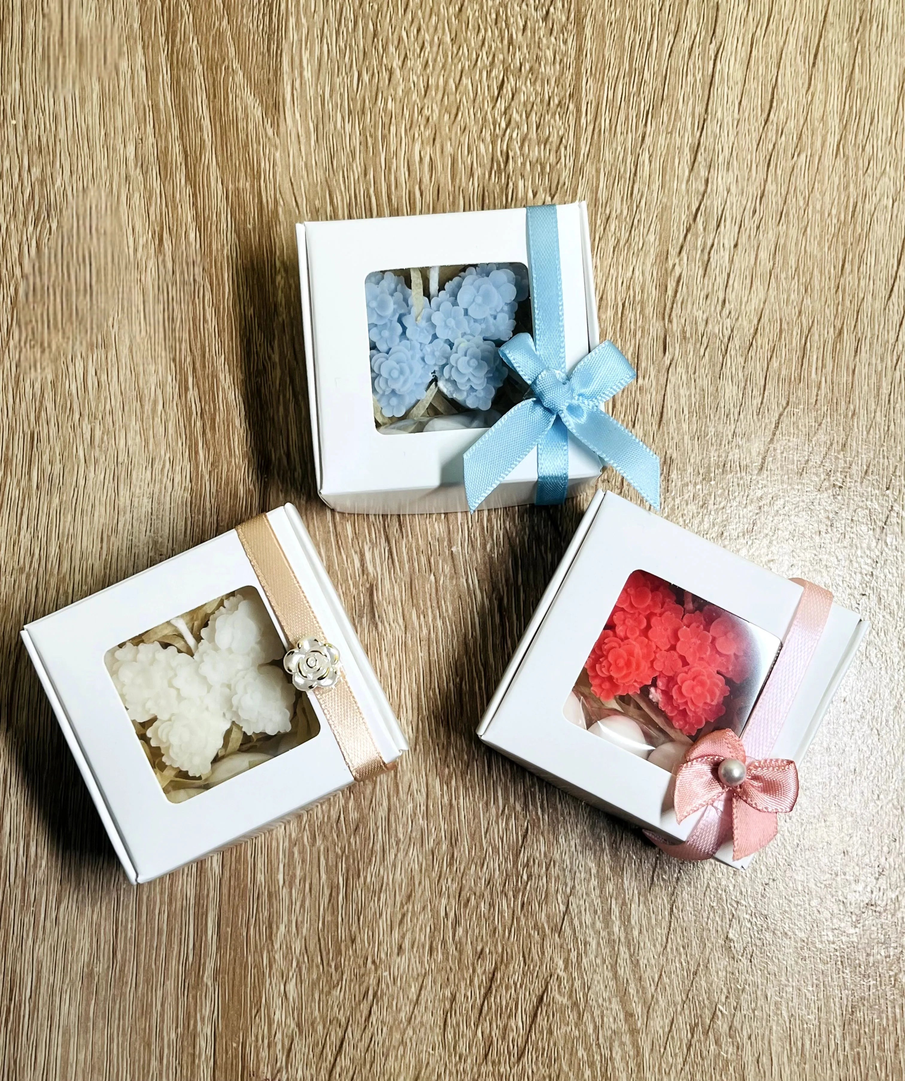 Boîte cadeau – Bougie papillon