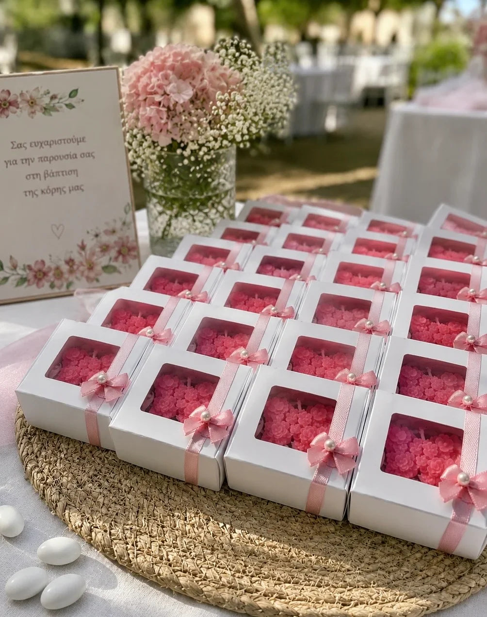 Boîte cadeau – Bougie papillon