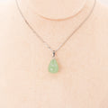 Pendentif | Goutte en Aventurine verte